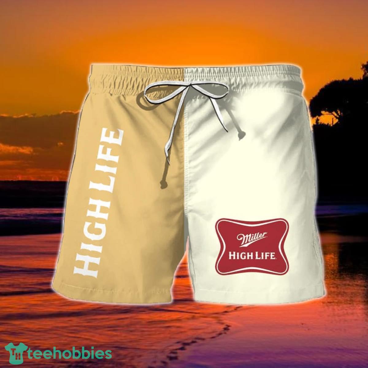 Basic Miller High Life Hawaiian Shorts Product Photo 1