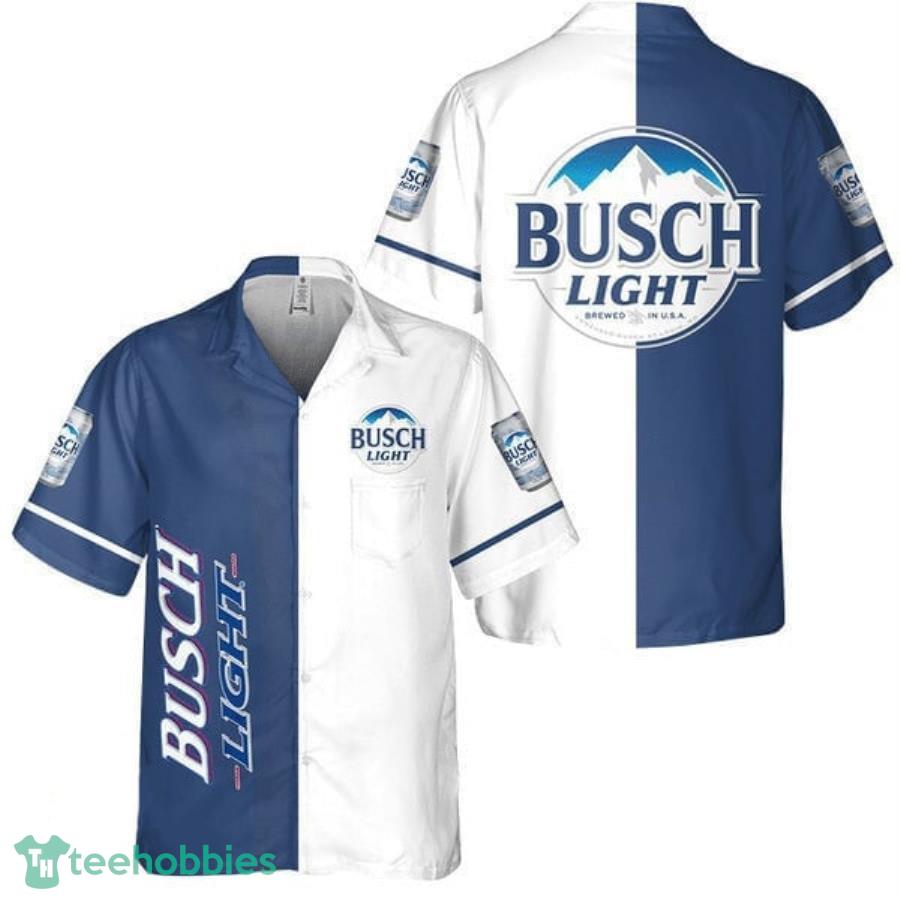 Basic Printed Busch Light Hawaii Shirt Product Photo 1