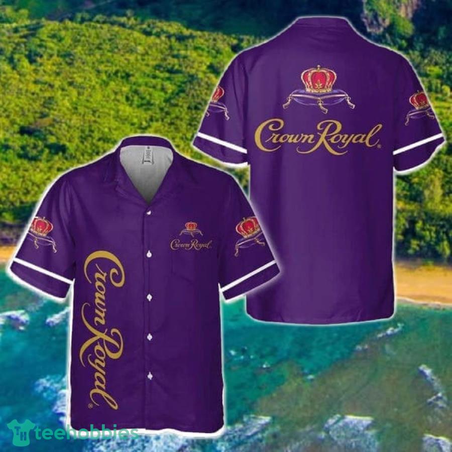 Basic Printed Crown Royal Hawaii Shirt Product Photo 1