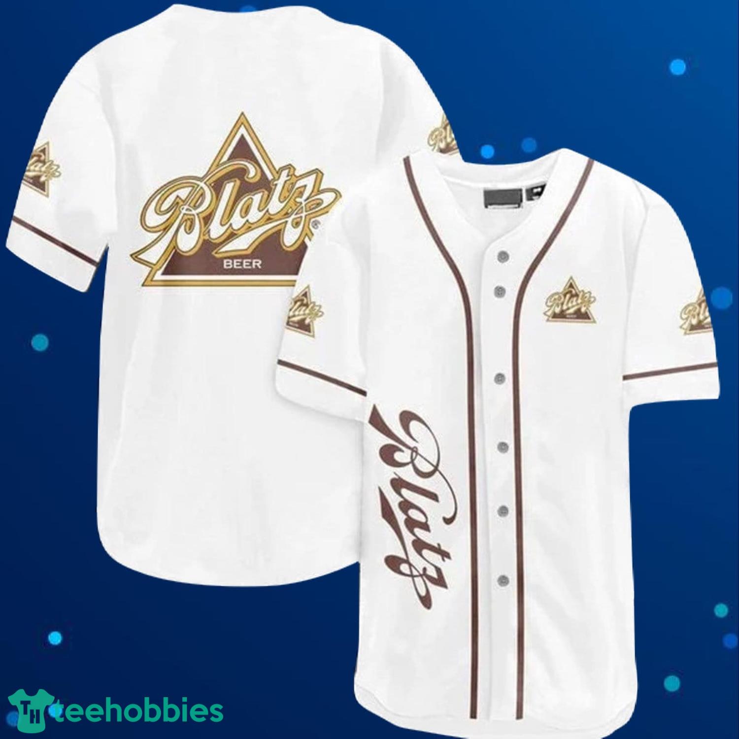 Blatz Beer Baseball Jersey For Men And Women Product Photo 1