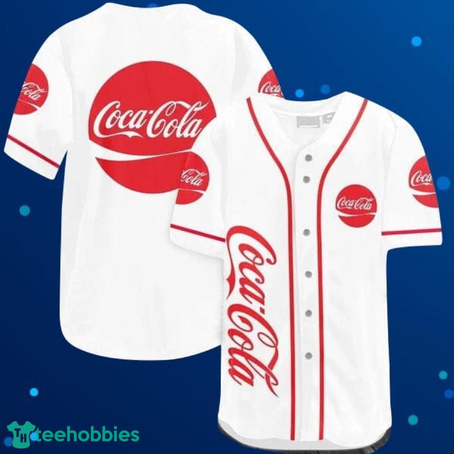 Coca-Cola Baseball Jersey For Men And Women Product Photo 1