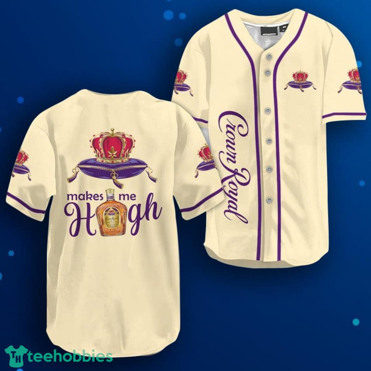 Crown Royal Make Me High Baseball Jersey Shirt Product Photo 1