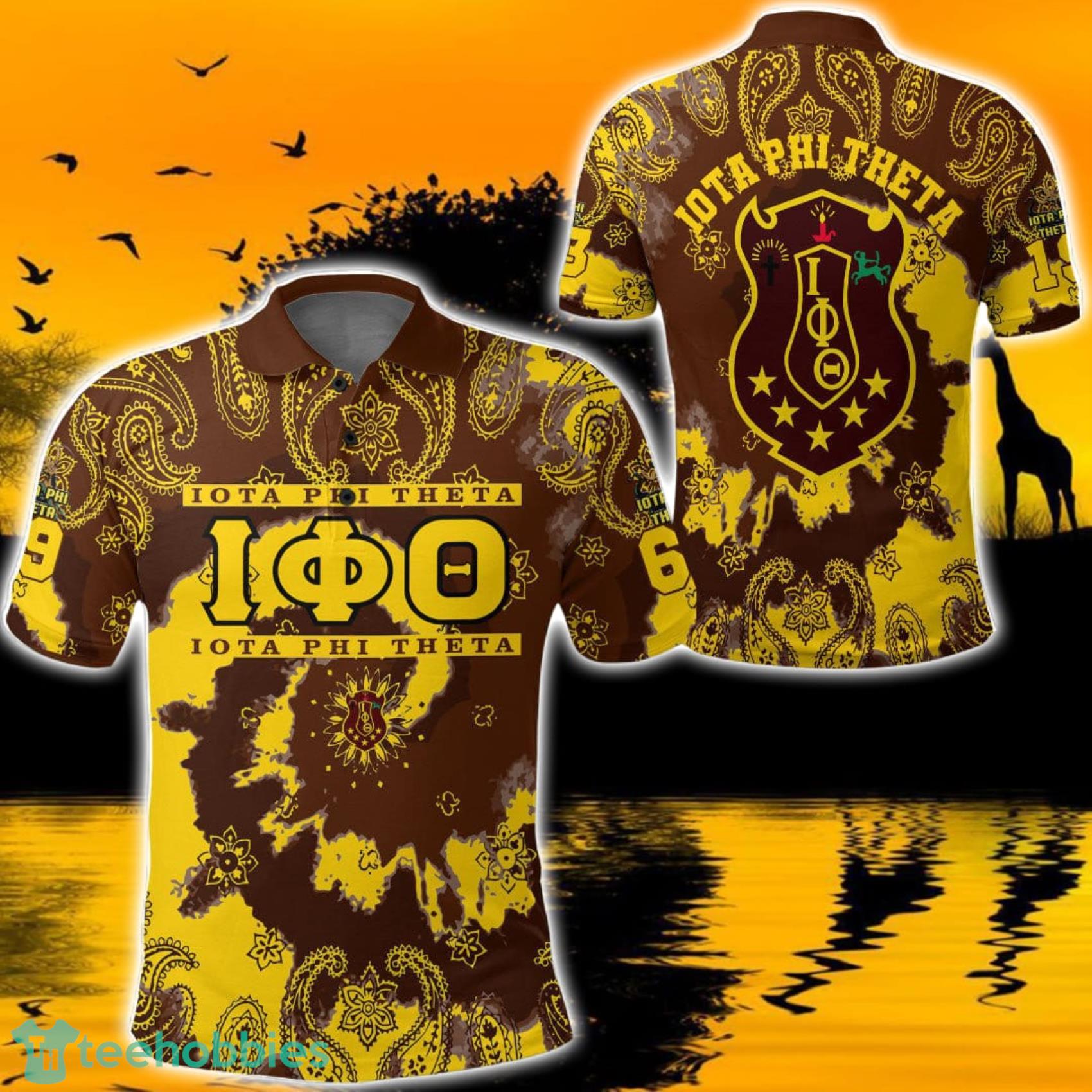 Custom Name And Number Africazone Design Iota Phi Theta Paisley Bandana Tie Dye Style Polo Shirts For Men And Women Product Photo 1 Custom Name And Number Africazone Design Iota Phi Theta Paisley Bandana Tie Dye Style Polo Shirts For Men And Women Product Photo 1