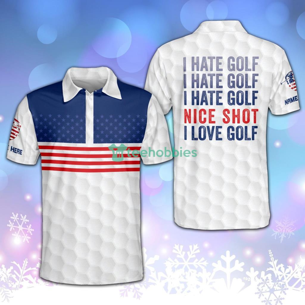 Custom Name Patriotic Golf Shirt For Men - Custom Name Patriotic Golf Shirt For Men Custom Name Patriotic Golf Shirt For Men - Custom Name Patriotic Golf Shirt For Men