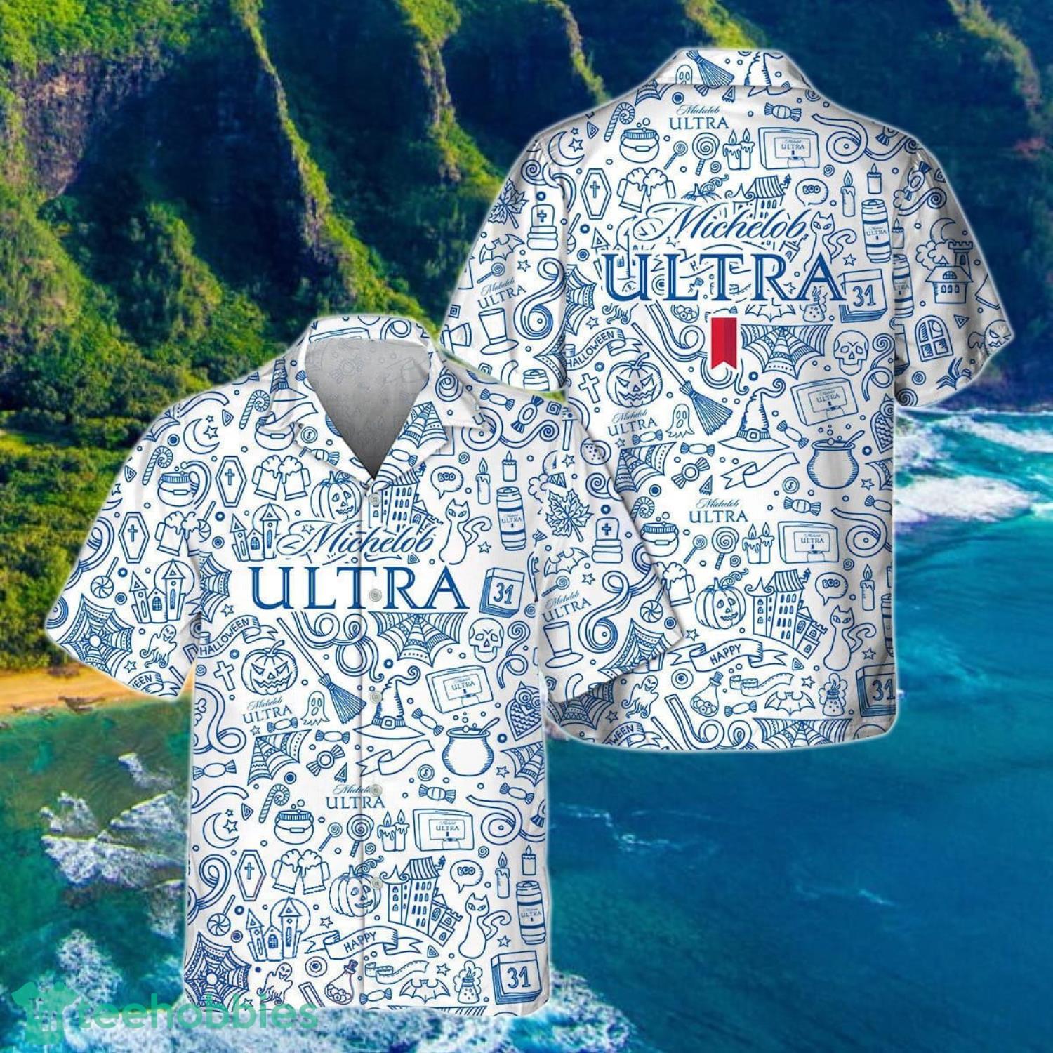 Doodle Art Michelob ULTRA Hawaiian Shirt Gift Ideas 2023 Product Photo 1