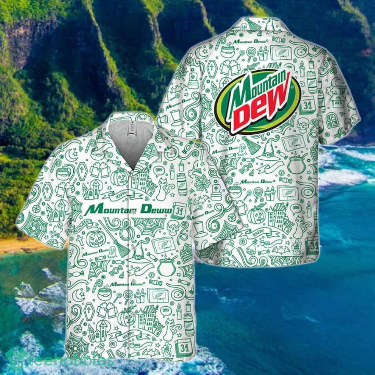Doodle Art Mountain Dew Hawaiian Shirt Gift Ideas 2023 Product Photo 1