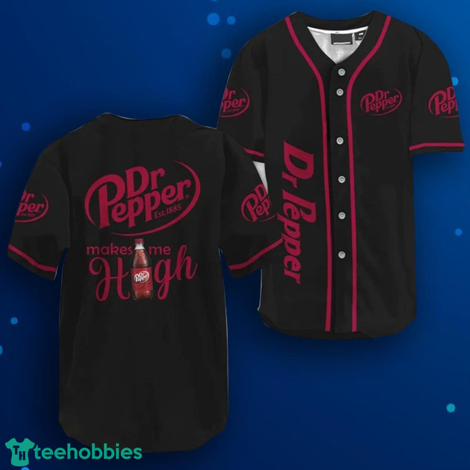 Dr Pepper Make Me High Baseball Jersey Product Photo 1