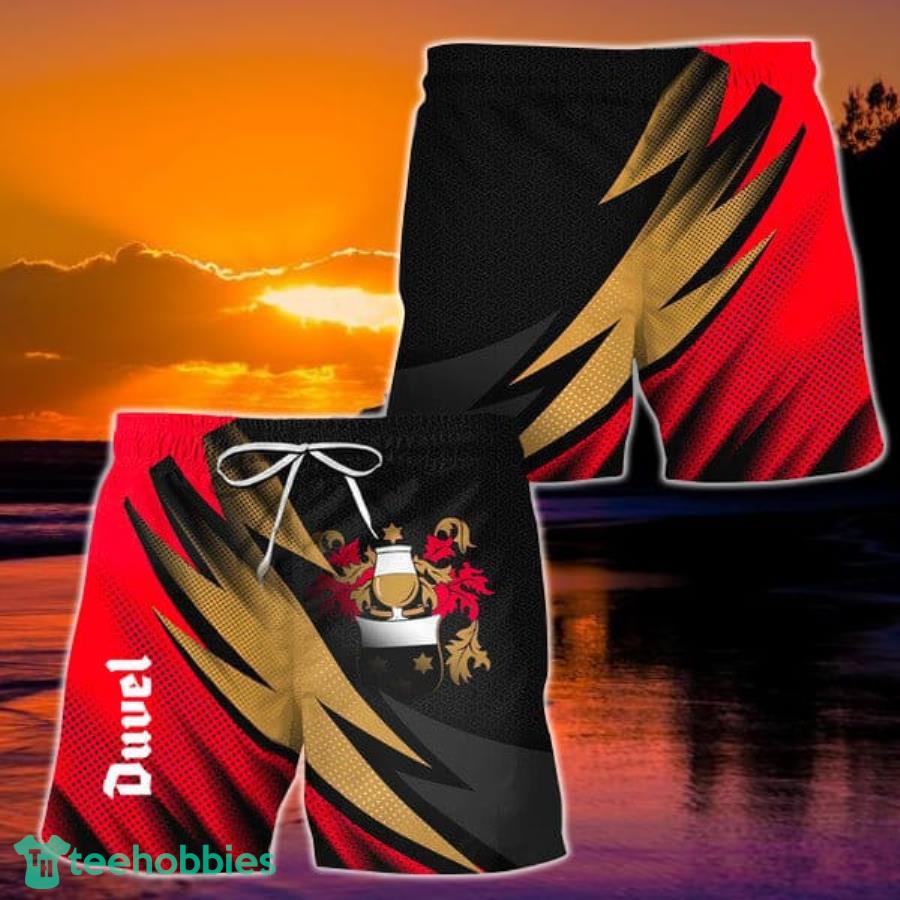 Duvel Beer Esport Gaming Hawaiian Shorts Product Photo 1