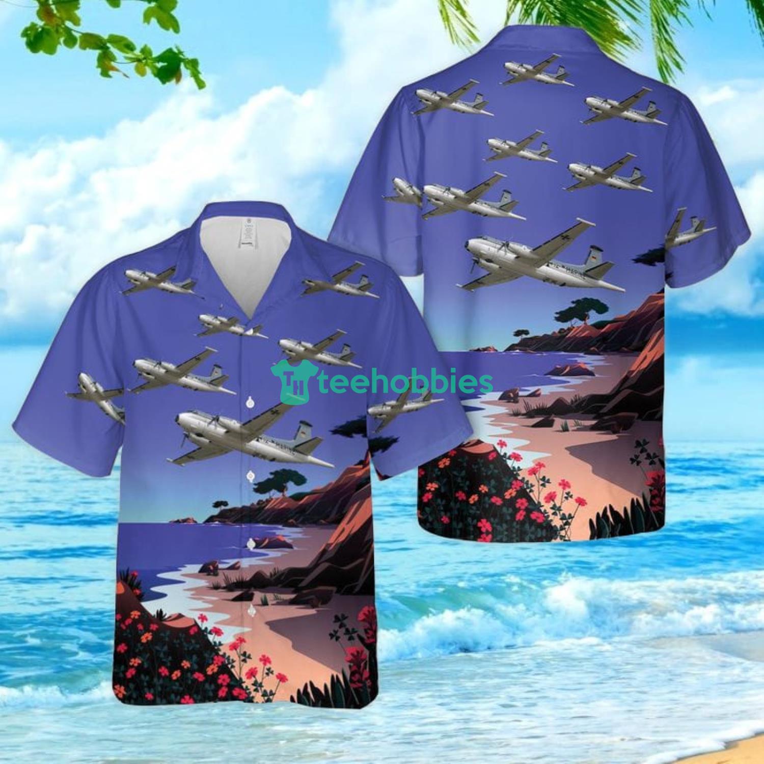 German Navy Breguet 1150 Atlantic Summer Gift Hawaiian Shirt