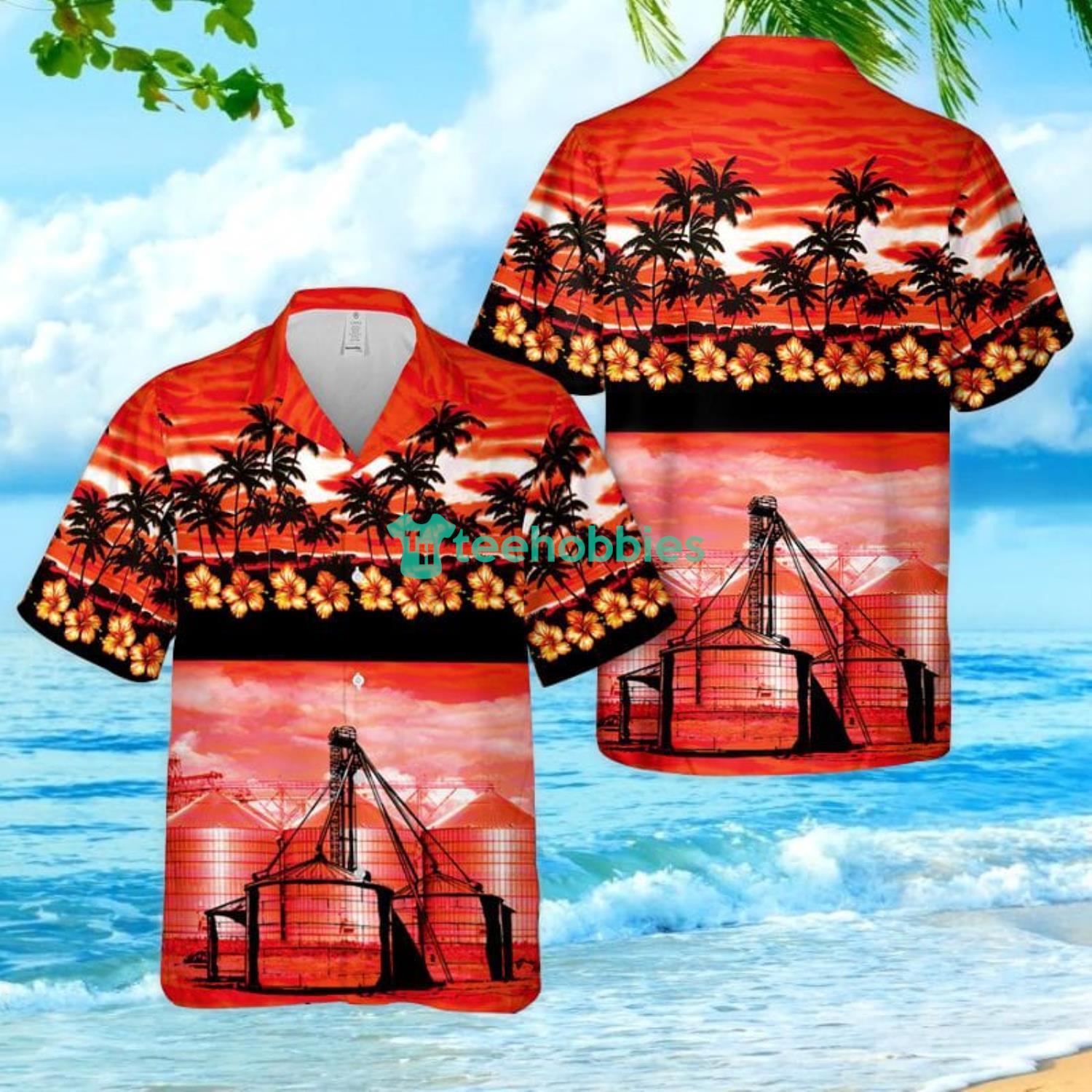 Sunset On The Island - Hawaiian Shirt - Dallas Cowboys Hawaiian