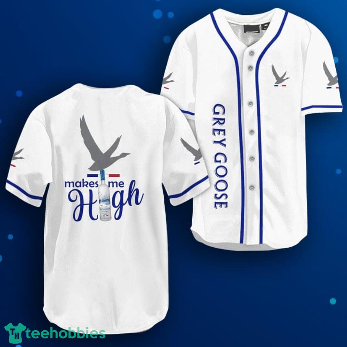 Grey Goose Original Vodka Make Me High Baseball Jersey Shirt Product Photo 1