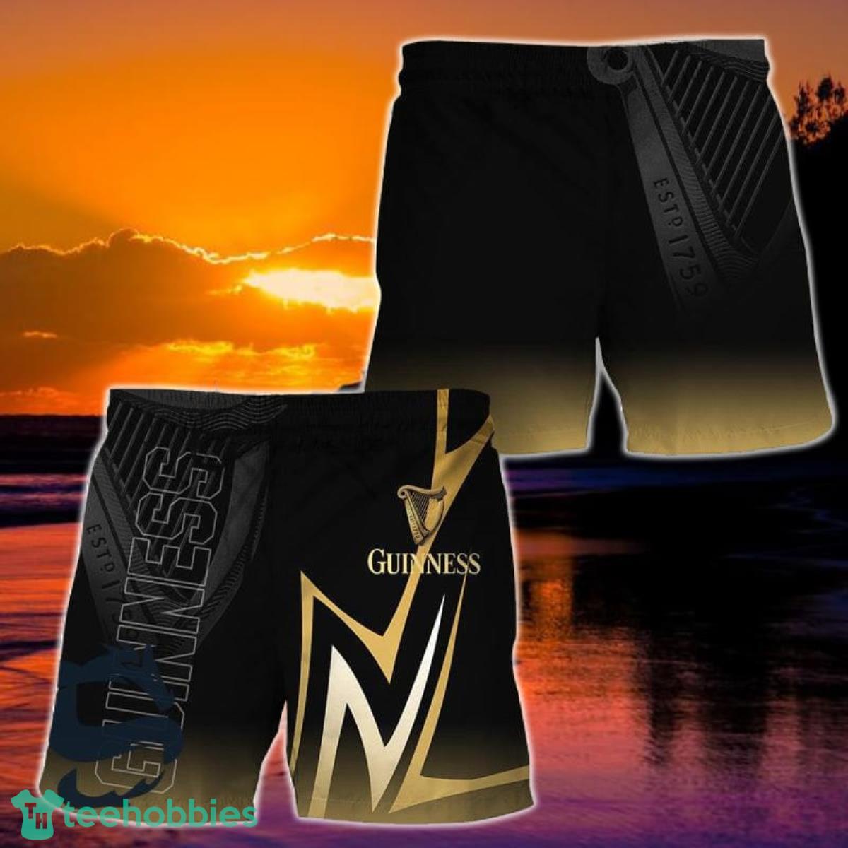Guinness Beer Esport Style Hawaii Shorts Product Photo 1