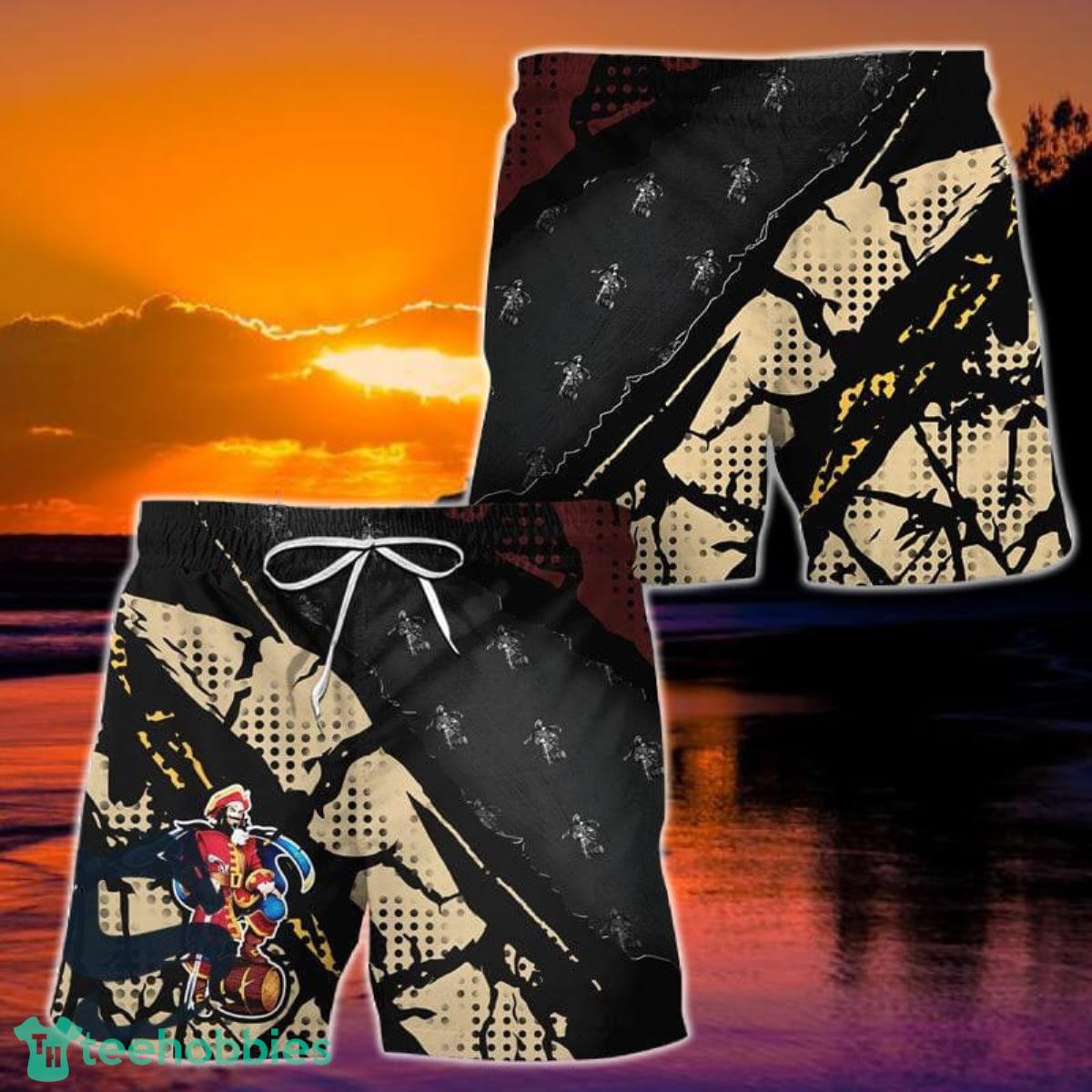 Halftone Captain Morgan Hawaii Shorts Product Photo 1