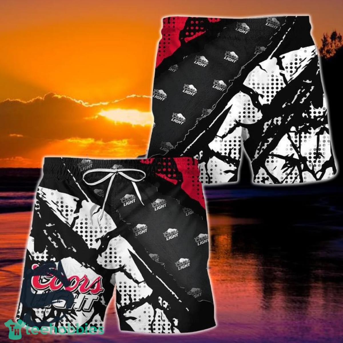 Halftone Coors Light Hawaii Shorts Product Photo 1