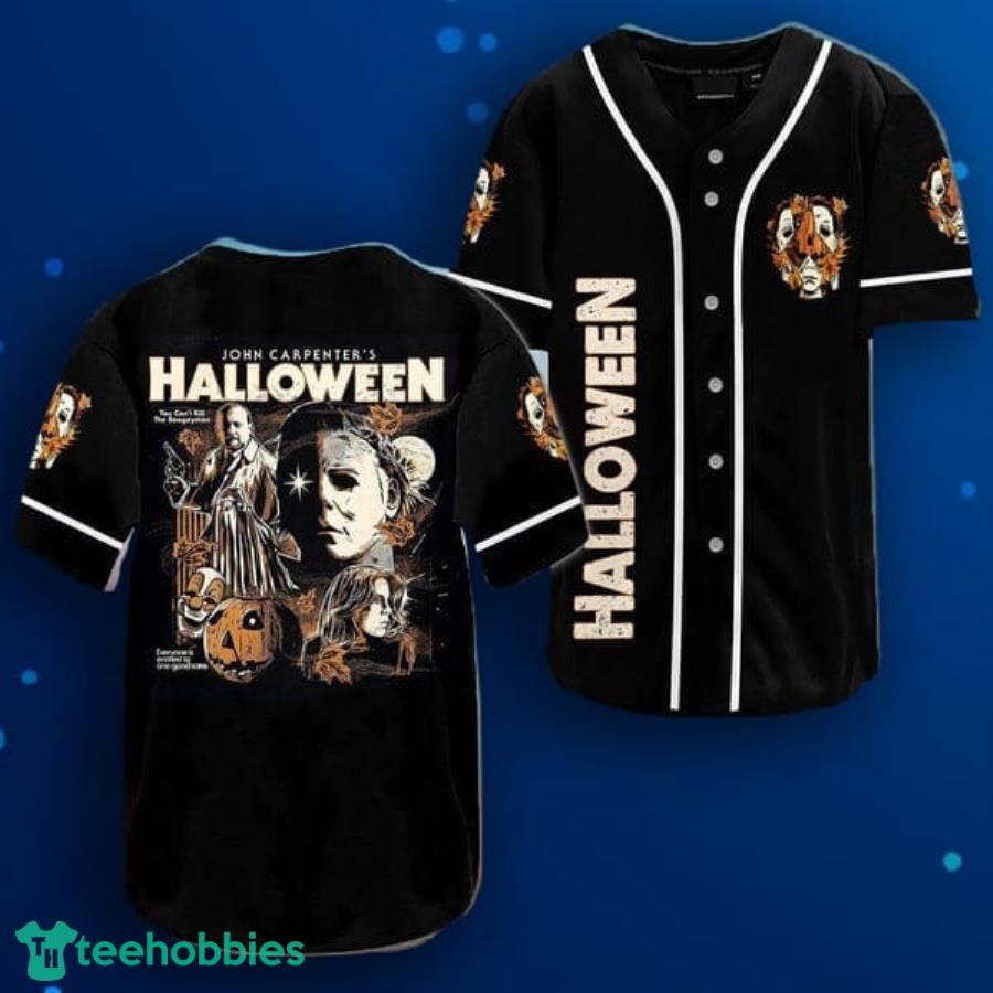 Halloween You Can't Kill the Boogeyman Baseball Jersey Product Photo 1
