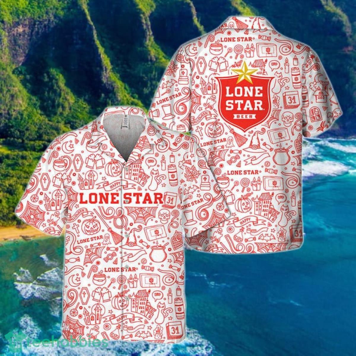 Happy Halloween Doodle Art Lone Star Hawaiian Shirt Gift Ideas 2023 Product Photo 1