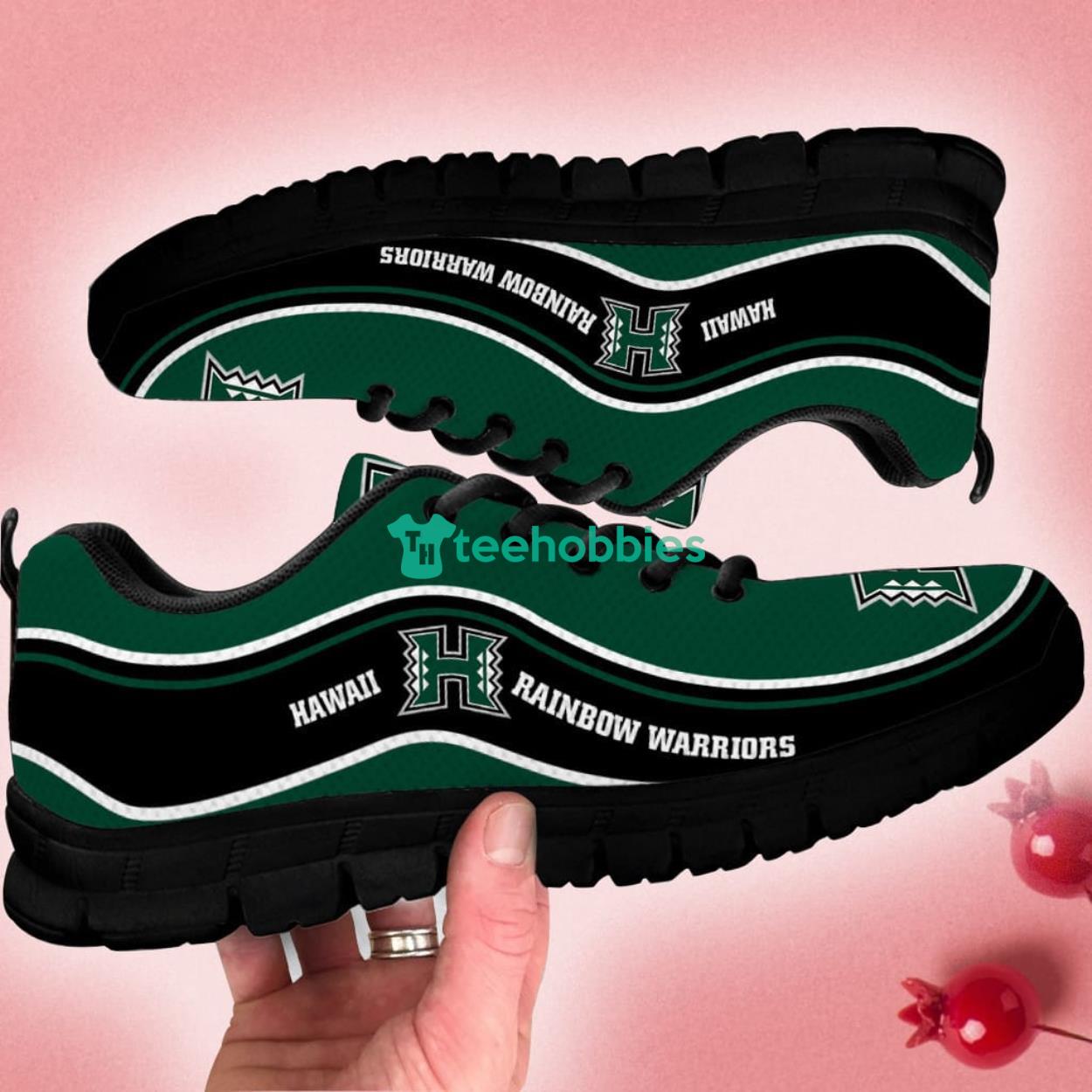 Hawaii Rainbow Warriors NCAA Shoes Running Sneakers For Fans Product Photo 2 Hawaii Rainbow Warriors NCAA Shoes Running Sneakers For Fans Product Photo 2