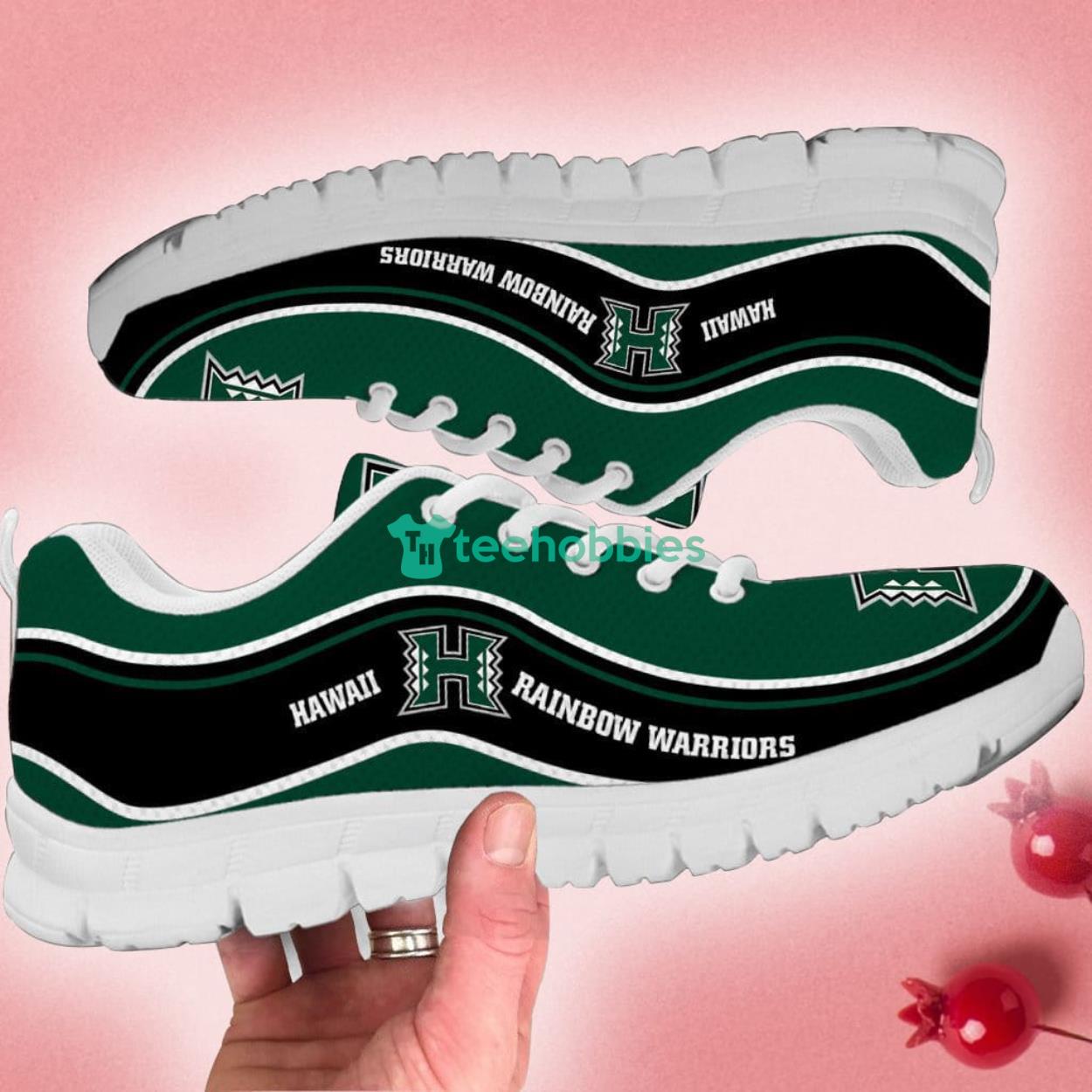 Hawaii Rainbow Warriors NCAA Shoes Running Sneakers For Fans Product Photo 1 Hawaii Rainbow Warriors NCAA Shoes Running Sneakers For Fans Product Photo 1
