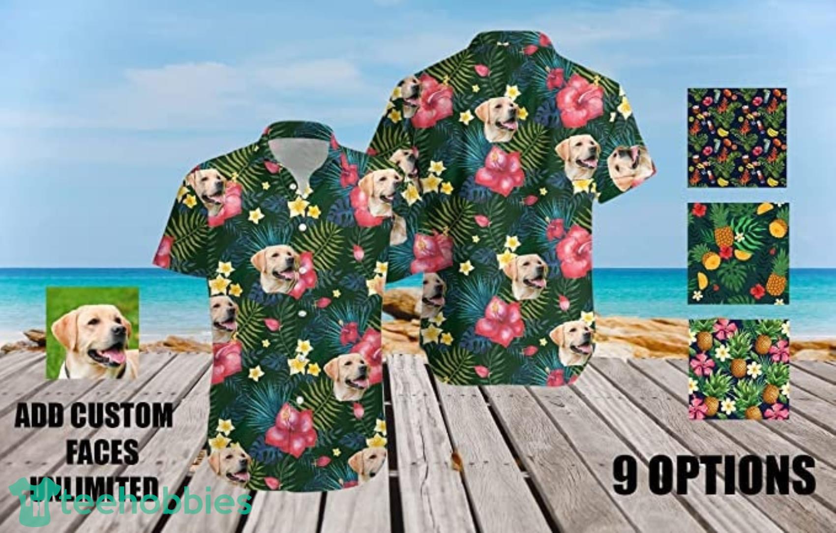 Hawaiian Shirt Custom with Faces Personalized Hawaiian Shirt Custom Pet Hawaiian Shirt image Hawaiian Shirt Custom with Faces Personalized Hawaiian Shirt Custom Pet Hawaiian Shirt Product Photo 2