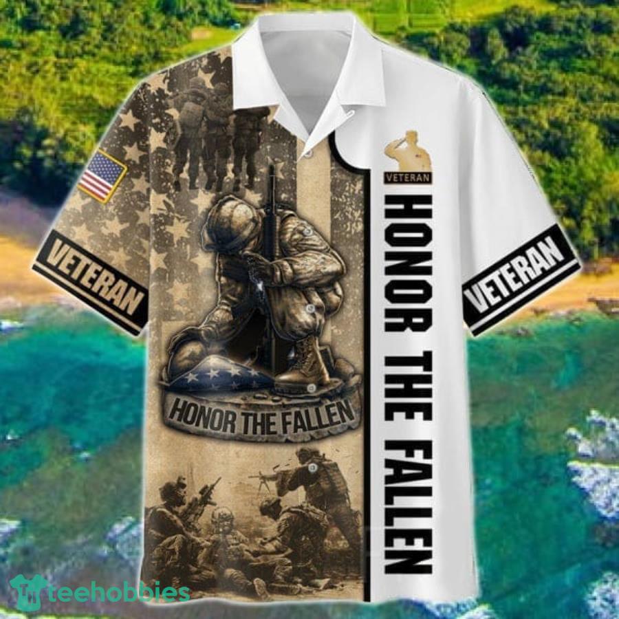 Honor The Fallen Veteran Hawaii Shirt Product Photo 1