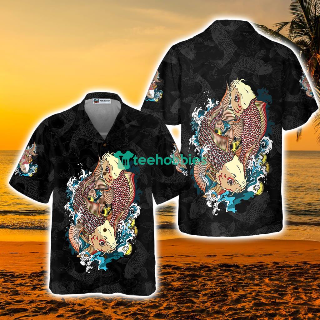 Japanese Carp Koi Gold Fishes Hawaiian Shirt - Japanese Carp Koi Gold Fishes Hawaiian Shirt Japanese Carp Koi Gold Fishes Hawaiian Shirt - Japanese Carp Koi Gold Fishes Hawaiian Shirt