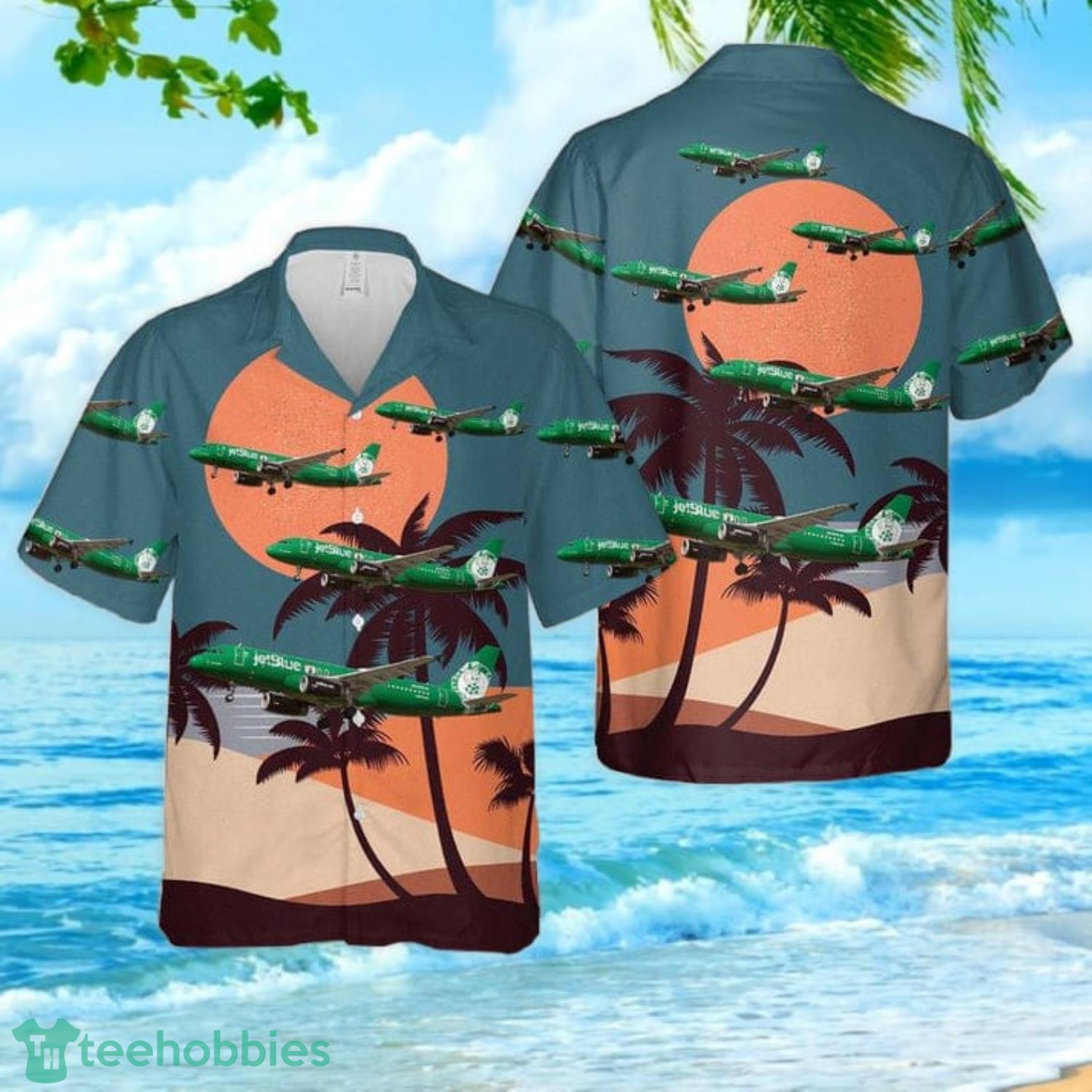 jetBlue Airways Airbus A320-232 Lucky Blue Aloha Hawaiian Shirt Summer Gift Product Photo 1 jetBlue Airways Airbus A320-232 Lucky Blue Aloha Hawaiian Shirt Summer Gift Product Photo 1