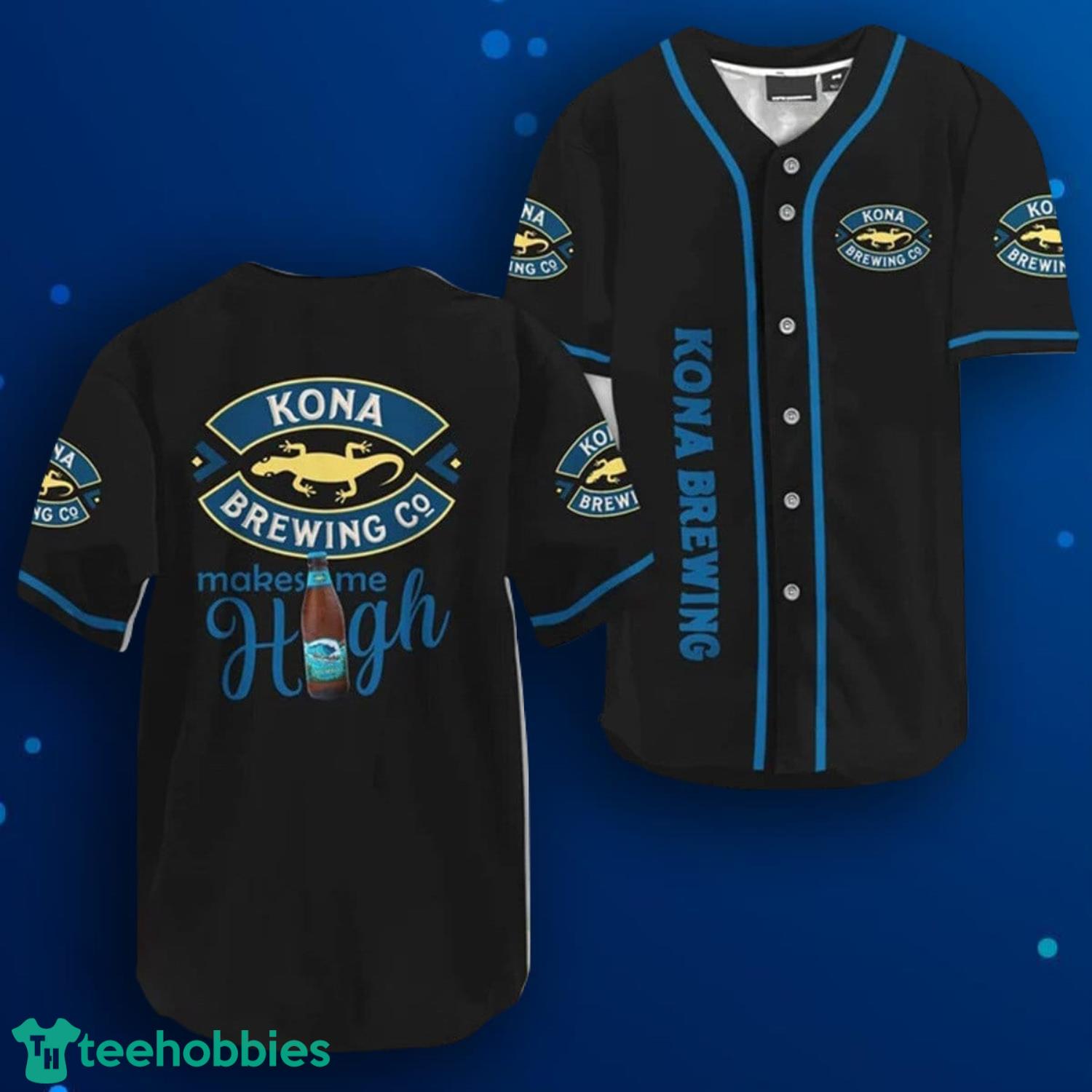 Kona Brewing Make Me High Baseball Jersey Product Photo 1