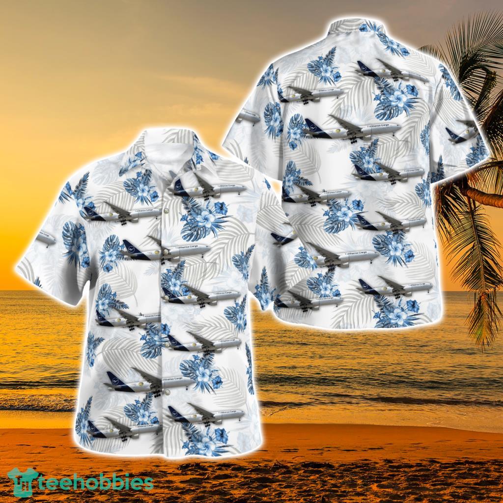 Lufthansa Cargo Boeing Hawaiian Shirt - Lufthansa Cargo Boeing 777-FBT Hawaiian Shirt Lufthansa Cargo Boeing Hawaiian Shirt - Lufthansa Cargo Boeing 777-FBT Hawaiian Shirt