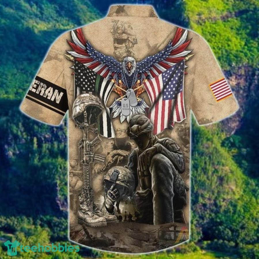 Military Honor The Fallen Veteran Hawaii Shirt Product Photo 2