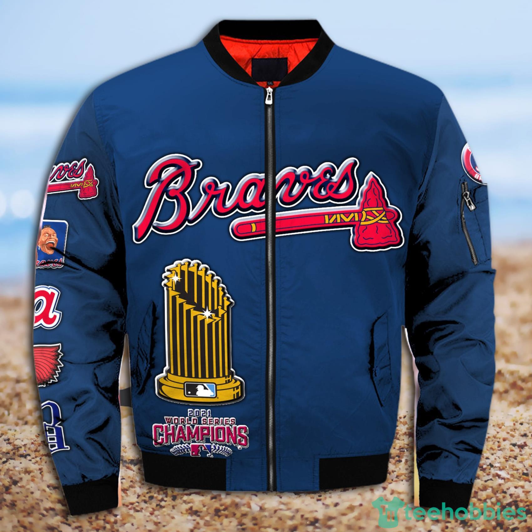 MLB Atlanta Braves World Series 2021 Champions Bomber Jacket Gift For Fans