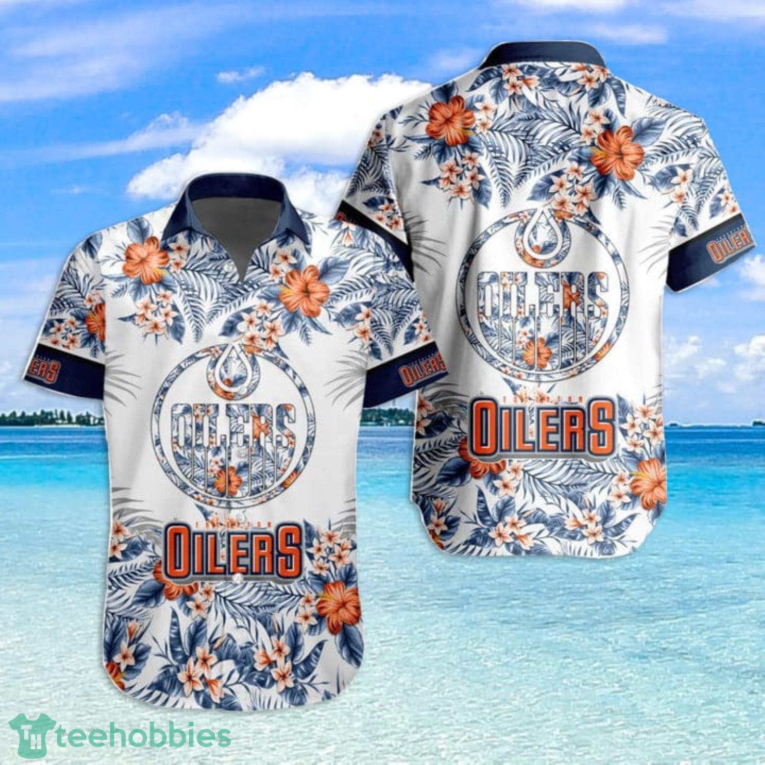 Oilers best sale hawaiian shirt