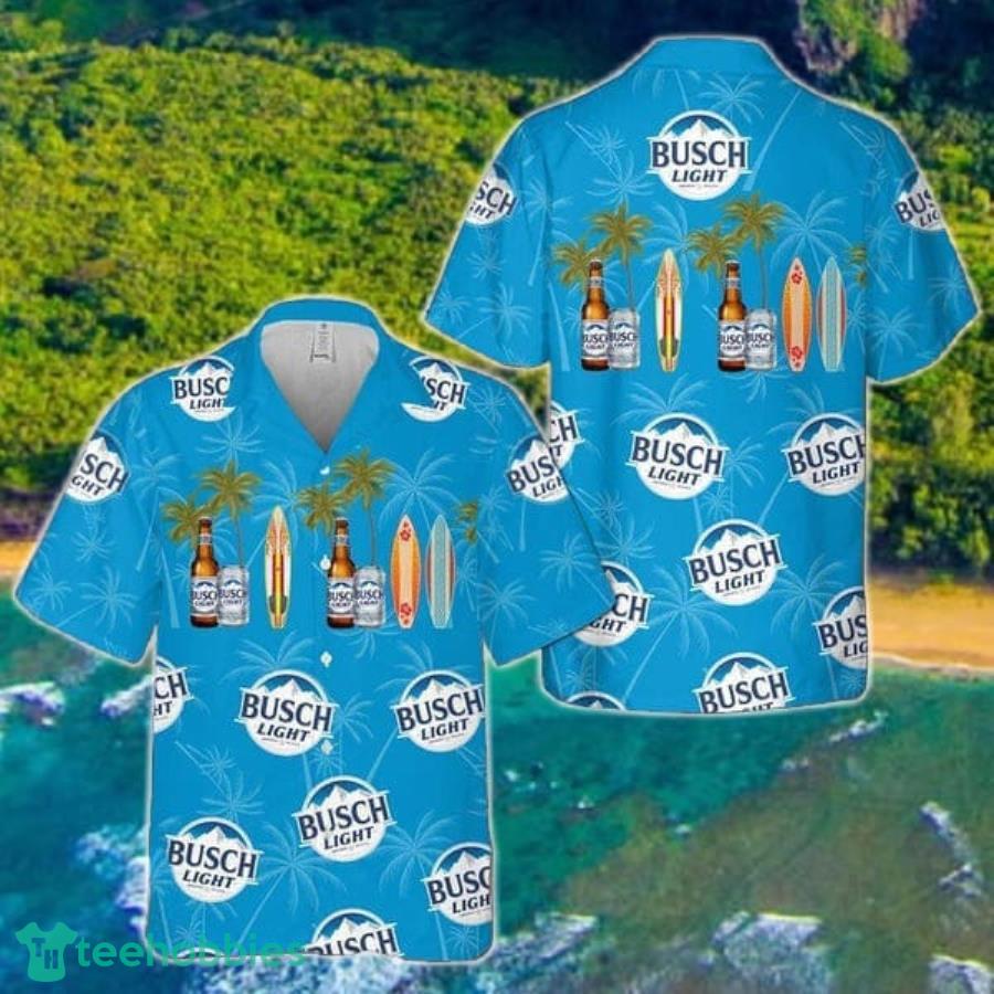 Palm Trees Hawaii Busch Light Hawaii Shirt Product Photo 1