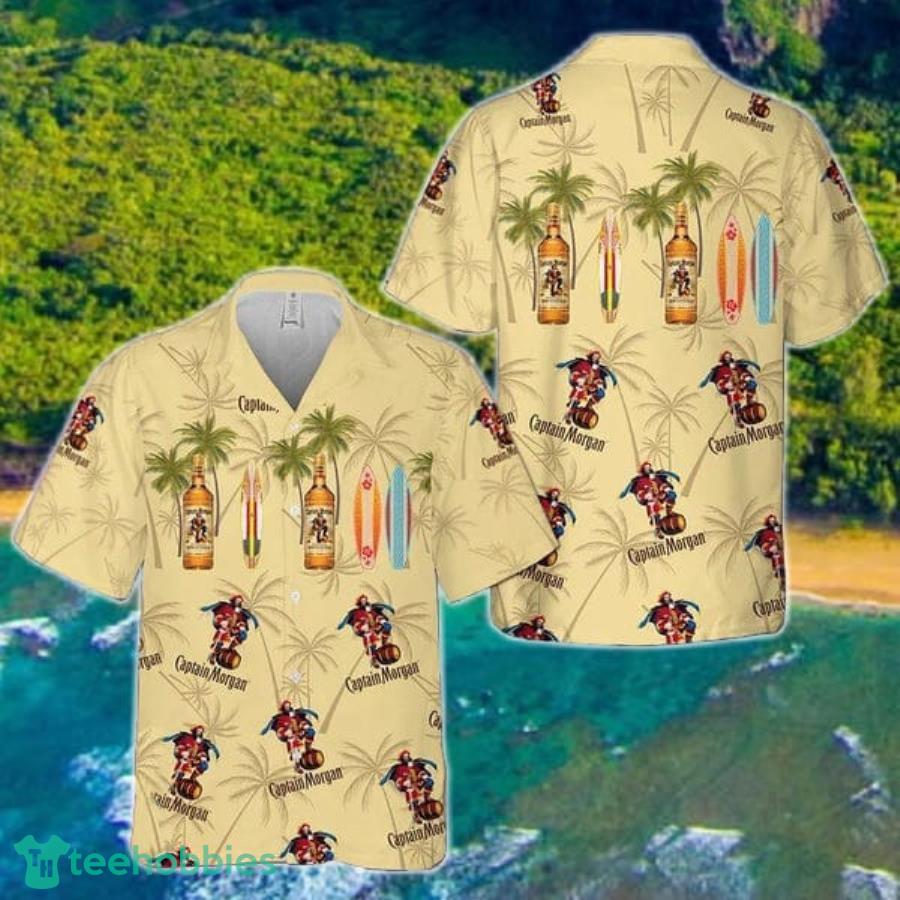 Palm Trees Hawaii Captain Morgan Hawaii Shirt Product Photo 1