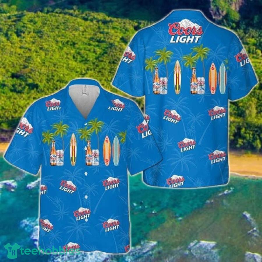 Palm Trees Hawaii Coors Light Hawaii Shirt Product Photo 1