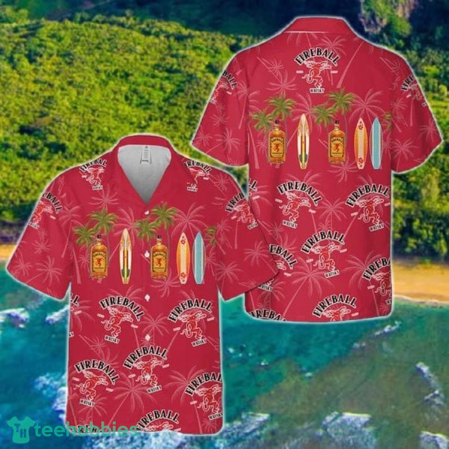 Palm Trees Hawaii Fireball Hawaii Shirt Product Photo 1