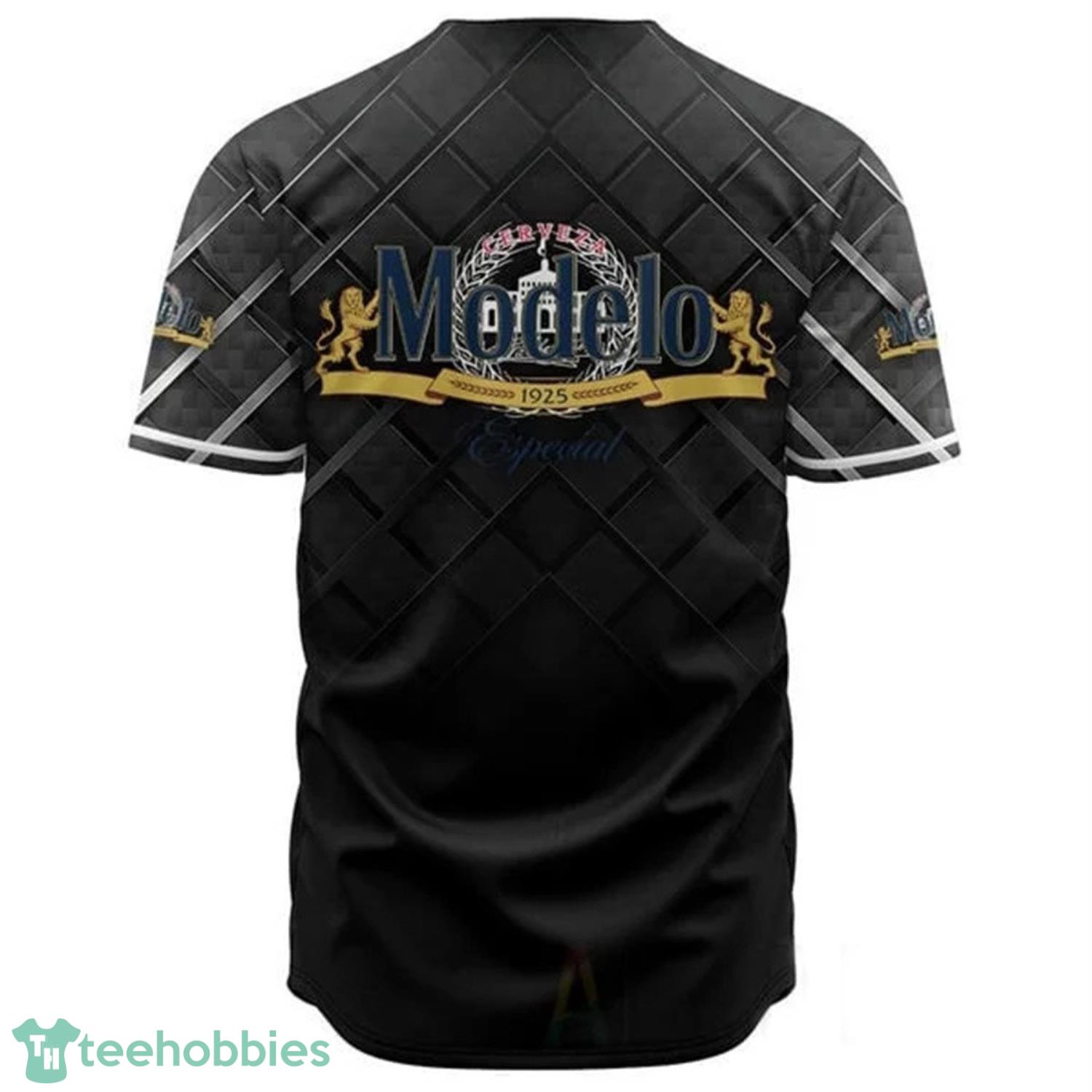 Personalized Black Modelo Beer Baseball Jersey Shirt Product Photo 1