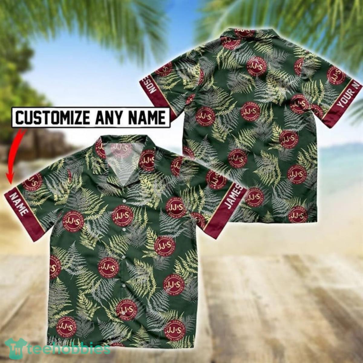 Personalized Tropical Jameson Hawaiian Shirt Product Photo 1