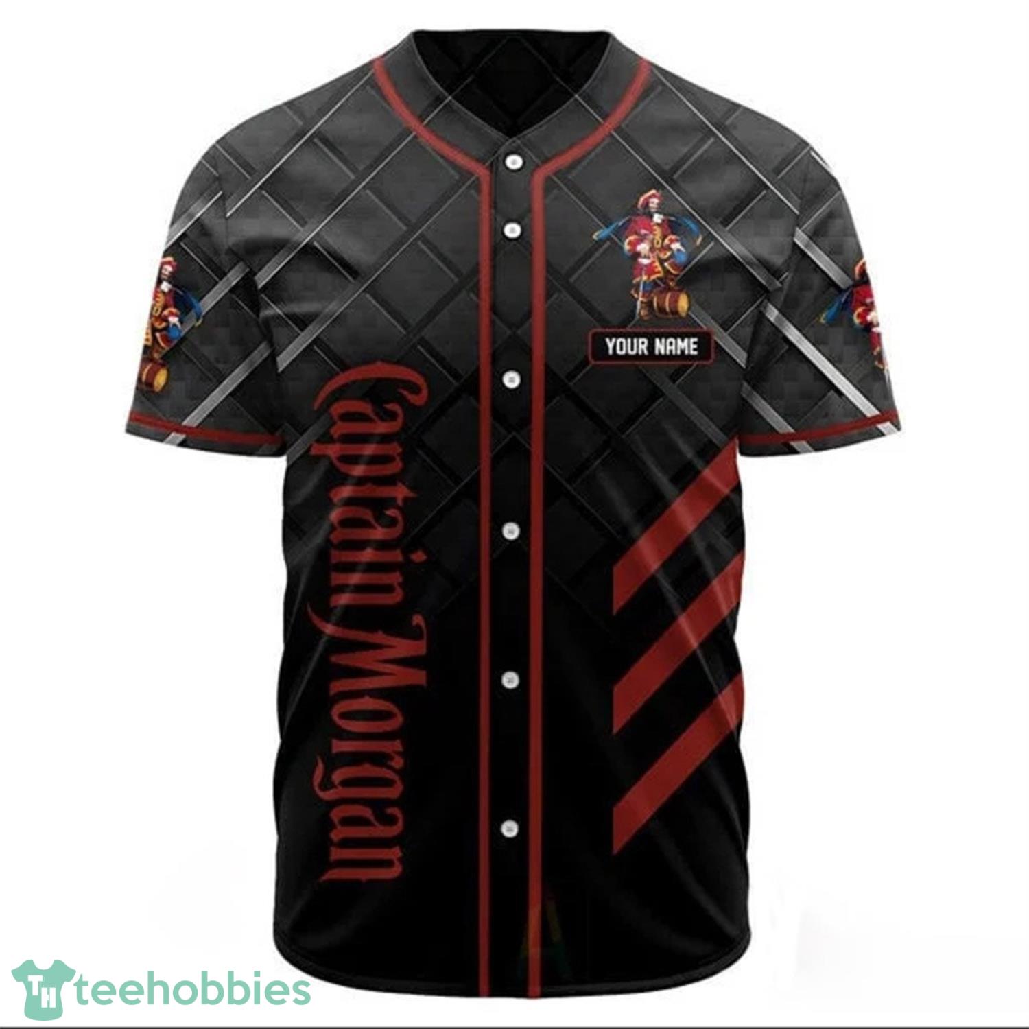 Personalized Vintage Captain Morgan Jersey Shirt Product Photo 1
