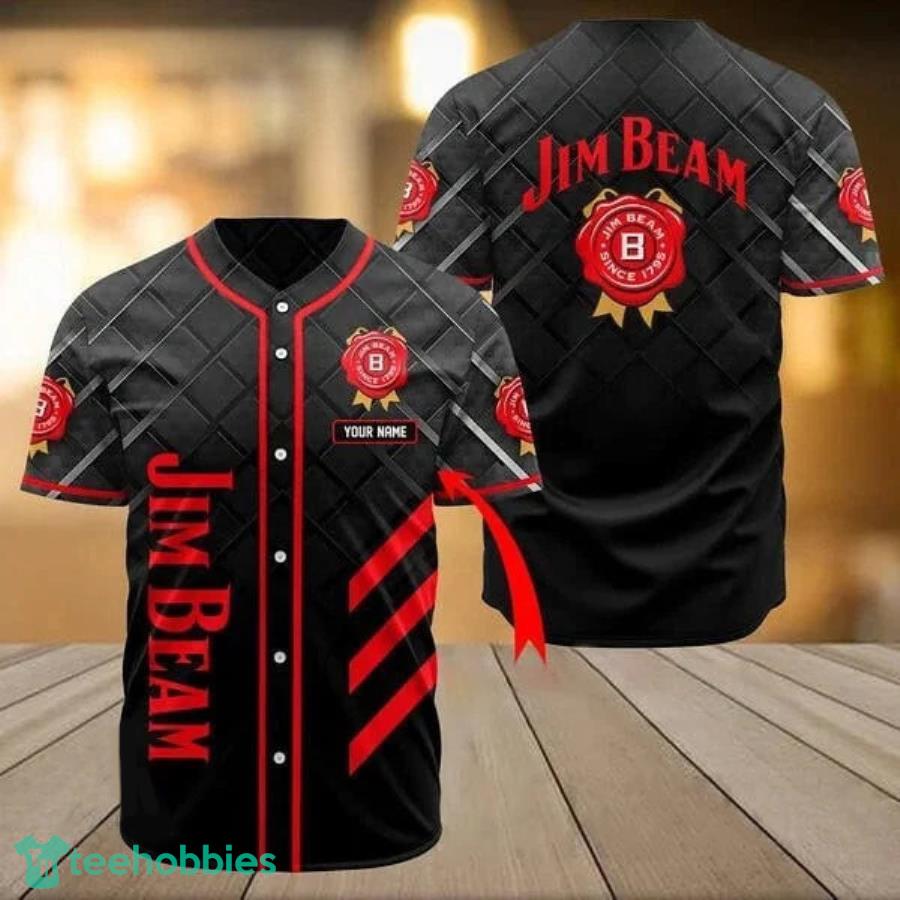 Personalized Vintage Jim Beam Jersey Shirt Product Photo 1