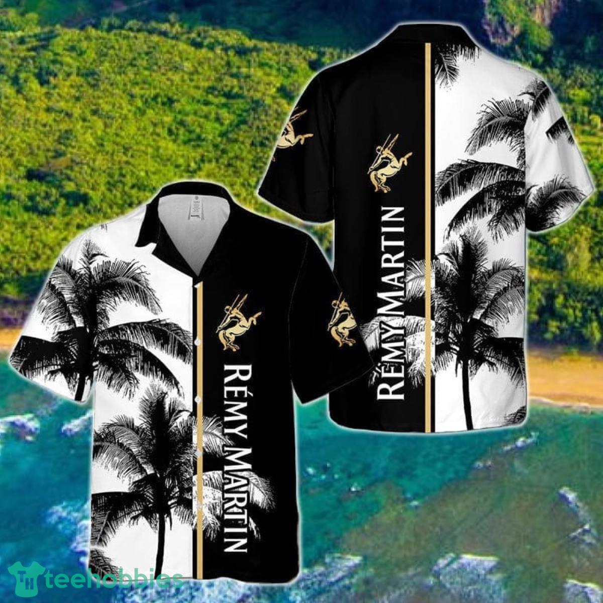 Remy Martin Tropical Coconut Trees Hawaiian Shirt Product Photo 1