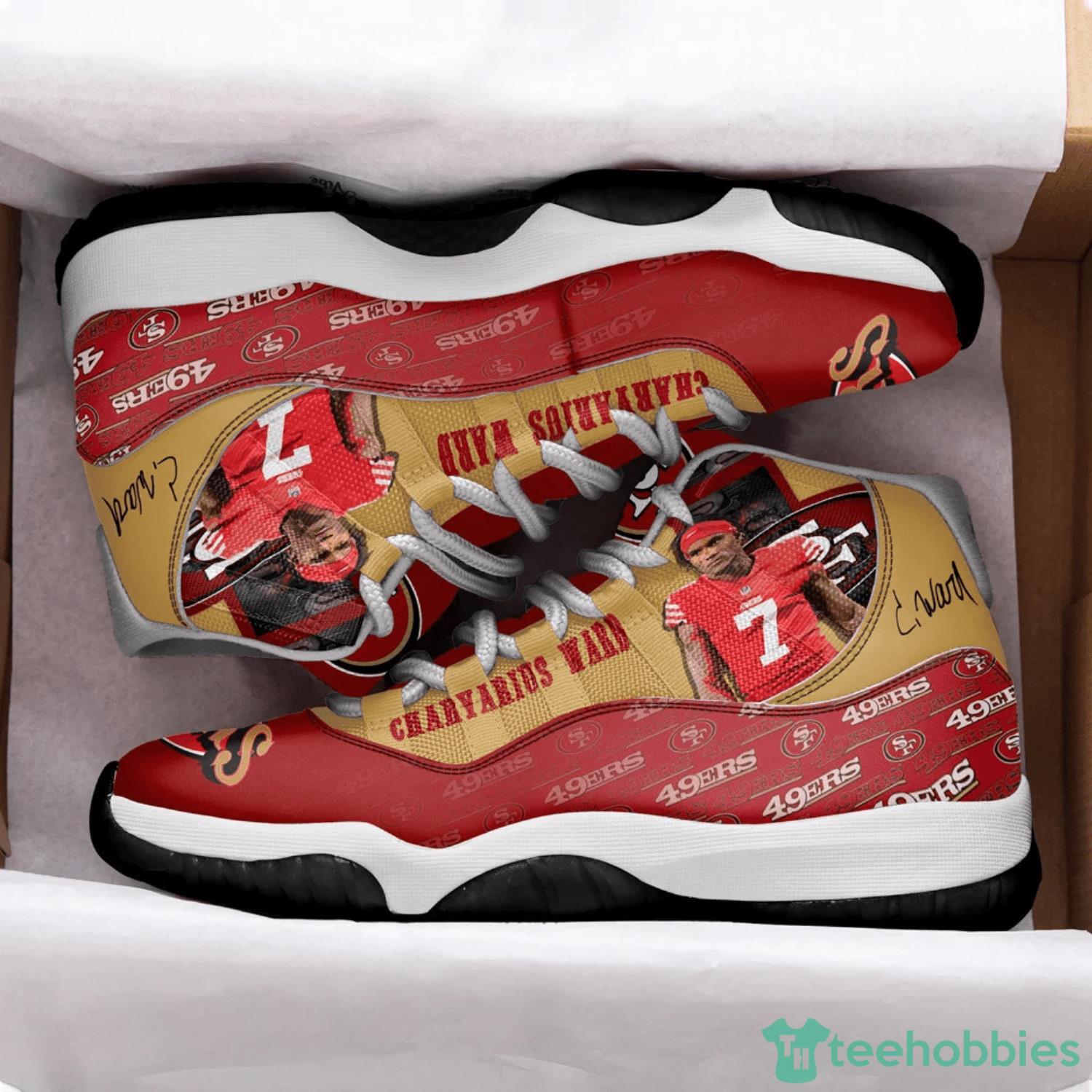 San Francisco 49ers Charvarius Ward Air Jordan 11 Shoes For Men And Women image San Francisco 49ers Charvarius Ward Air Jordan 11 Shoes For Men And Women Product Photo 2