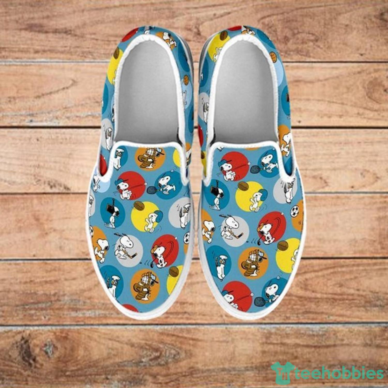 Snoopy Dog Cartoon Lovely Slip On Shoes For Men And Women Product Photo 1 Snoopy Dog Cartoon Lovely Slip On Shoes For Men And Women Product Photo 1
