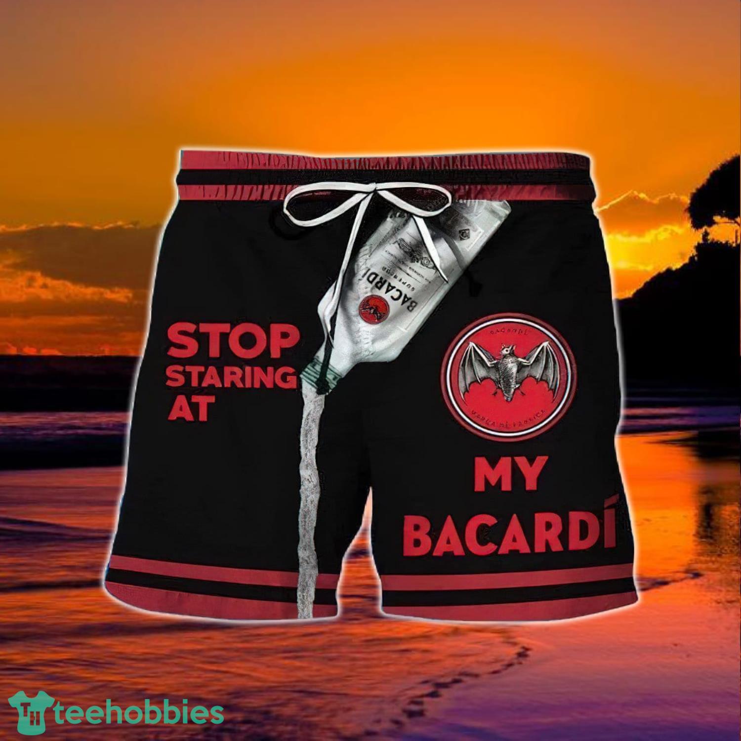 Stop Staring At My Bacardi Hawaii Shorts Product Photo 1
