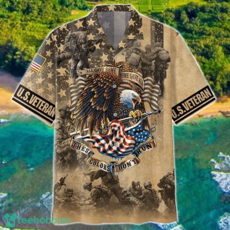 These Colors Don't Run Veteran Hawaii Shirt Product Photo 1