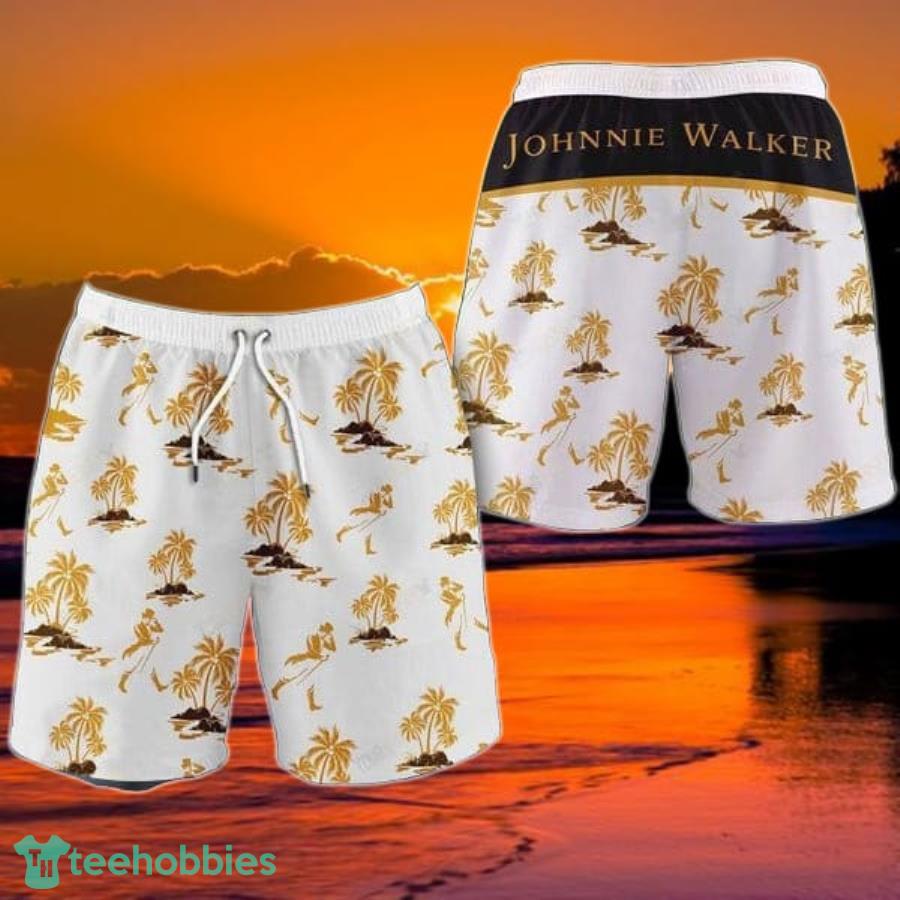 Tropical Palms Johnnie Walker Hawaii Shorts Product Photo 1