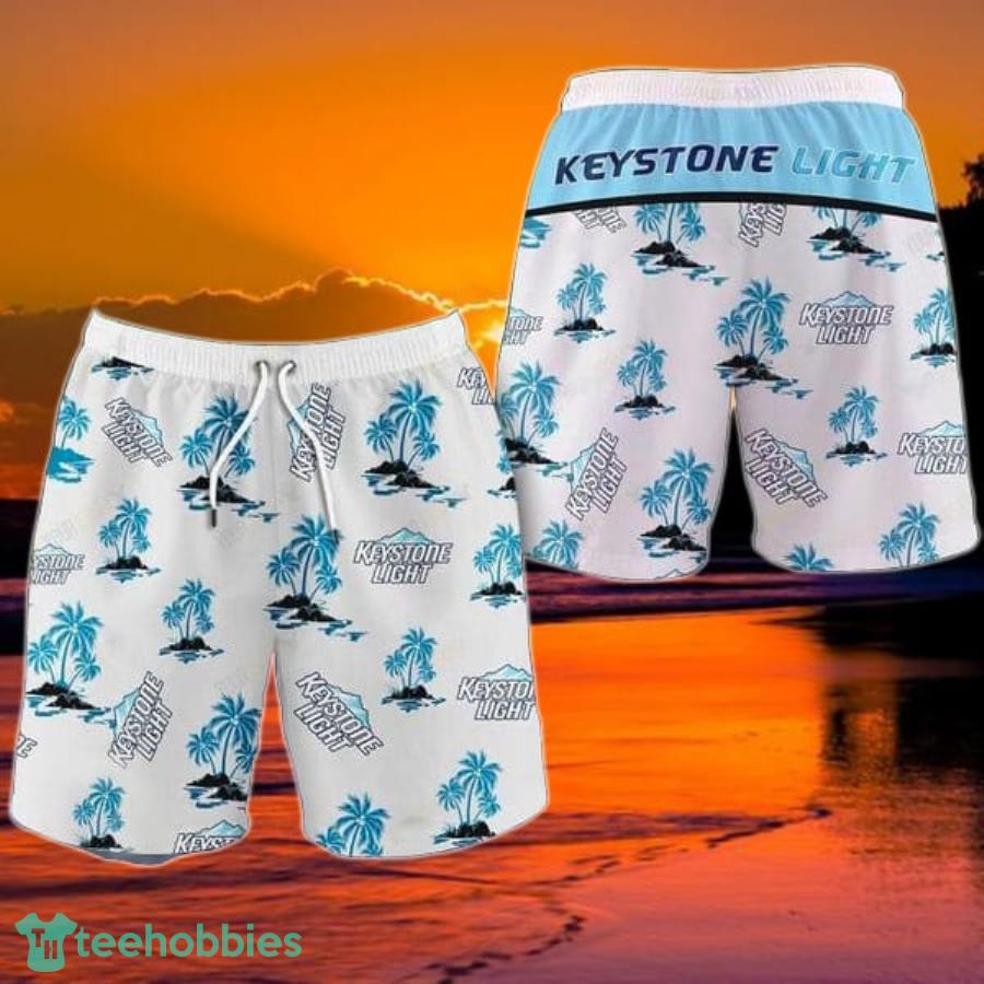 Tropical Palms Keystone Light Hawaii Shorts Product Photo 1