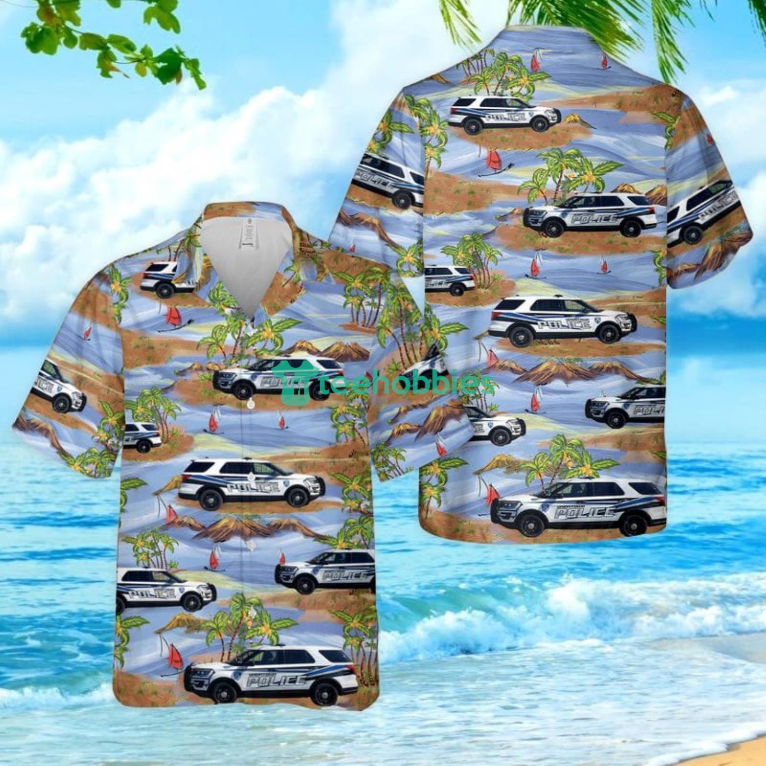 Uniontown Police Department, Ohio Summer Gift Hawaiian Shirt Product Photo 1 Uniontown Police Department, Ohio Summer Gift Hawaiian Shirt Product Photo 1