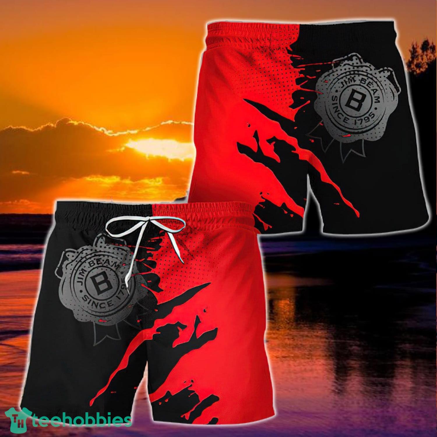 Unisex Esport Jim Beam Hawaiian Shorts Product Photo 1