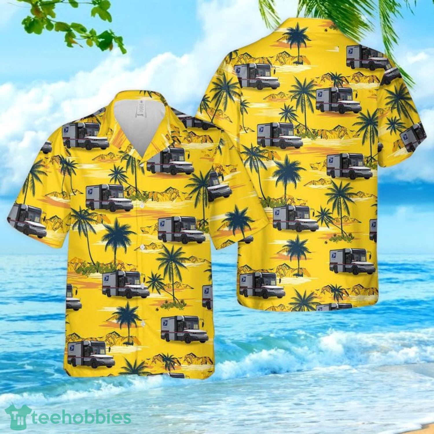 usps Hawaiian Shirt Brand Design For Men Gifts New Trending Beach Holiday  Summer - teejeep