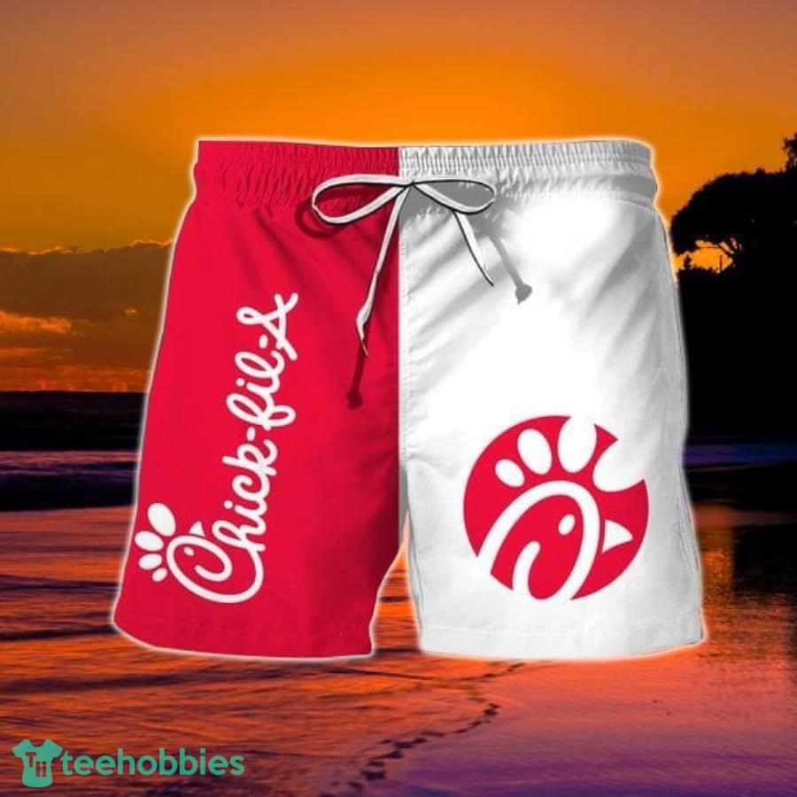 Vintage Chick-fil-A Hawaiian Shorts Product Photo 1